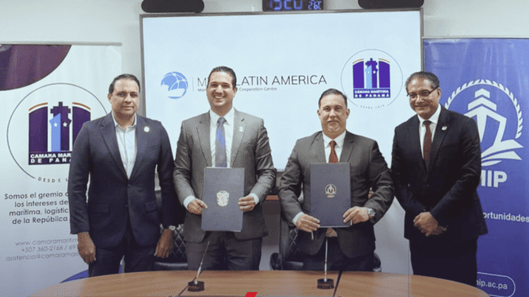 Cámara Marítima de Panamá firma Memorando de Entendimiento con MTCC Latin America