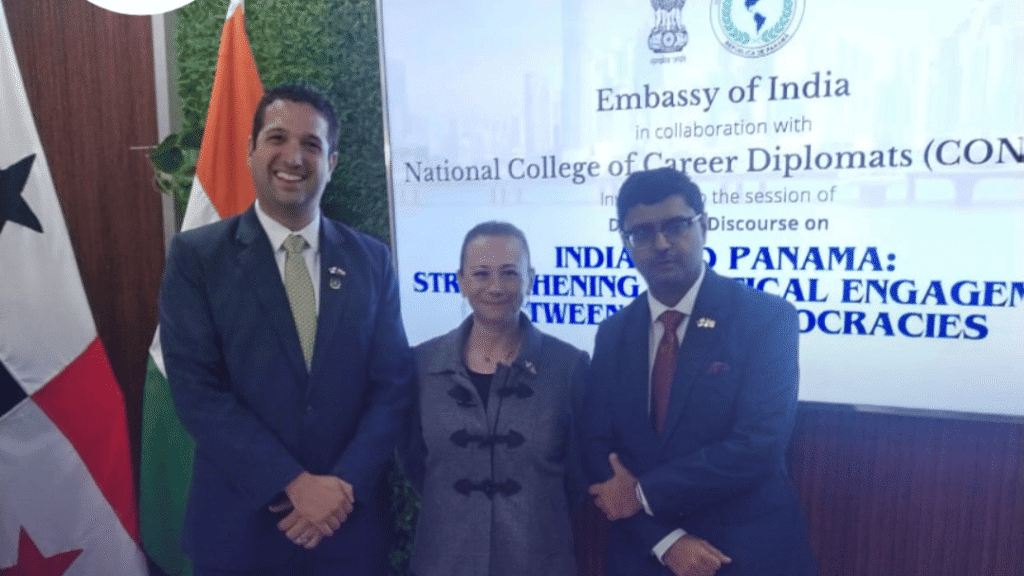 Presidente de la Cámara Marítima participa en mesa redonda sobre relaciones entre India y Panamá