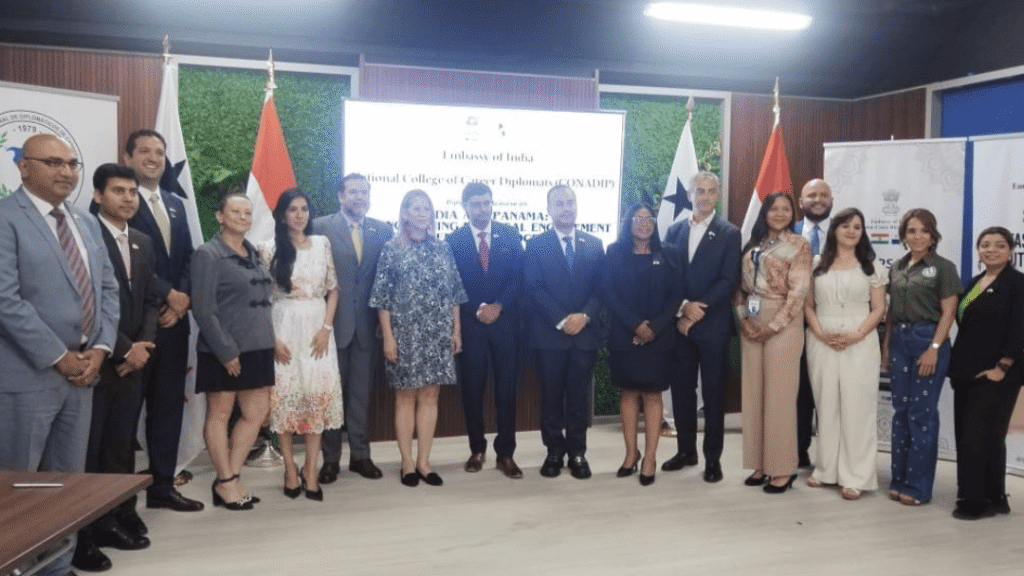 Presidente de la Cámara Marítima participa en mesa redonda sobre relaciones entre India y Panamá