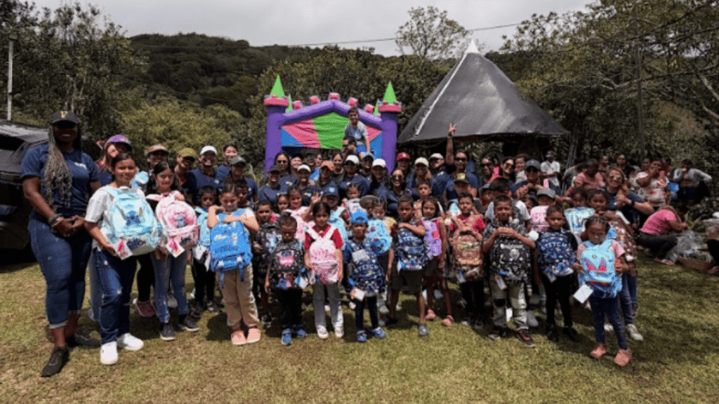 Cámara Marítima de Panamá impulsa jornada solidaria en comunidad junto a aliados