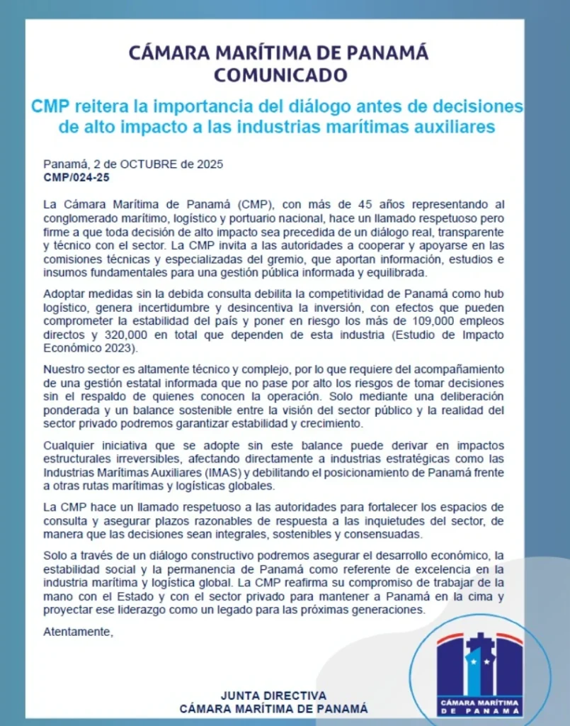 CMP reafirma la necesidad del diálogo en decisiones que impactan a las IMAS