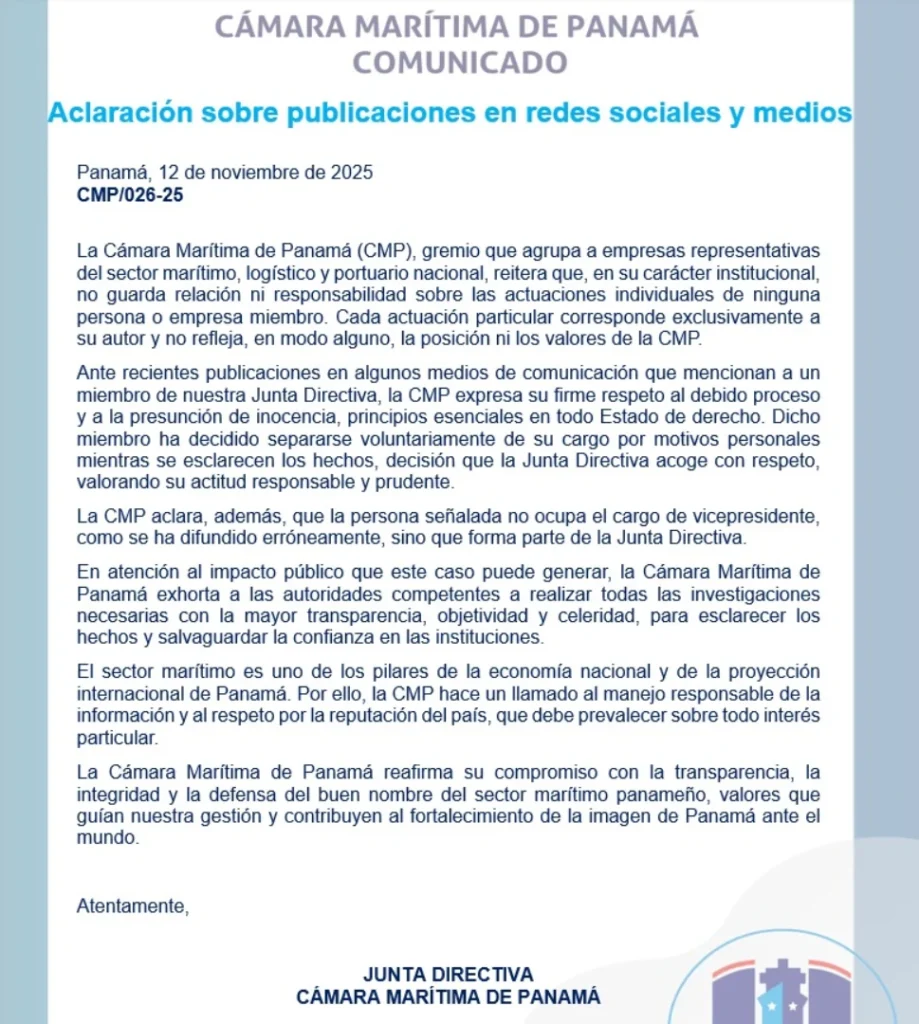 CMP emite aclaración institucional sobre publicaciones en redes sociales y medios