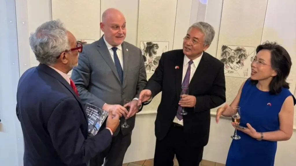 CMP participa en recepción por aniversario de relaciones entre China y Panamá